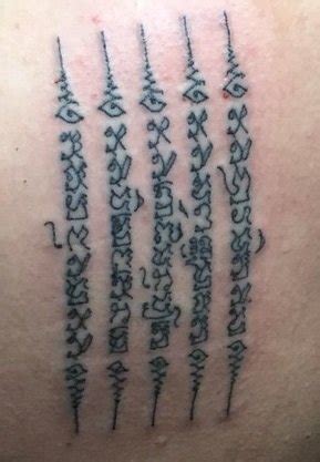 刺符位置|泰國刺青廟Sak Yant tattoo 